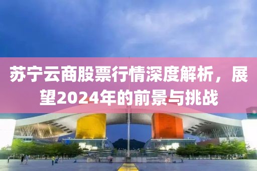 蘇寧云商股票行情深度解析，展望2024年的前景與挑戰(zhàn)
