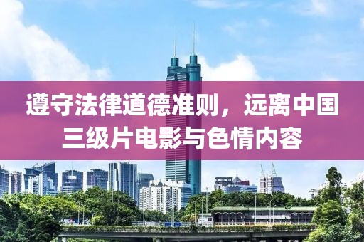 遵守法律道德準(zhǔn)則，遠(yuǎn)離中國(guó)三級(jí)片電影與色情內(nèi)容