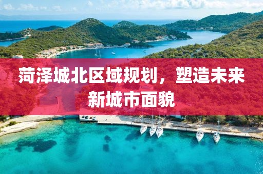 菏澤城北區(qū)域規(guī)劃，塑造未來新城市面貌
