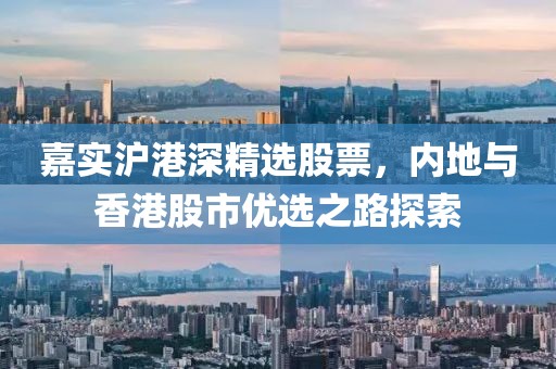 嘉實(shí)滬港深精選股票，內(nèi)地與香港股市優(yōu)選之路探索