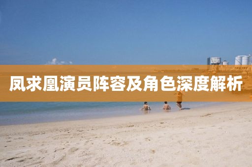 鳳求凰演員陣容及角色深度解析