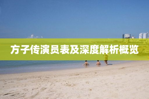 方子傳演員表及深度解析概覽