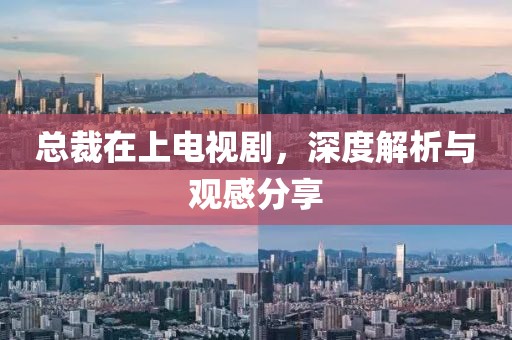 總裁在上電視劇，深度解析與觀感分享