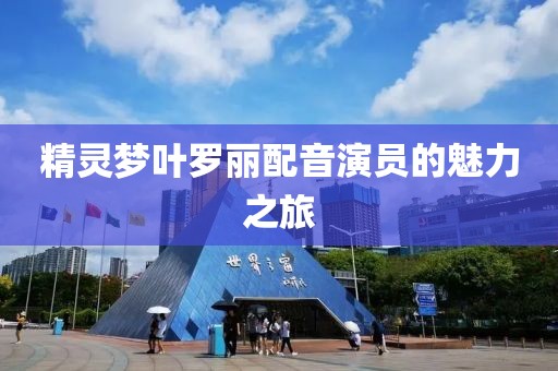 精靈夢葉羅麗配音演員的魅力之旅