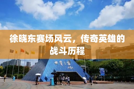徐曉東賽場(chǎng)風(fēng)云，傳奇英雄的戰(zhàn)斗歷程