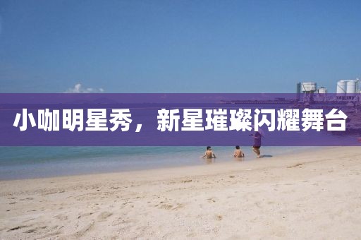 小咖明星秀，新星璀璨閃耀舞臺(tái)