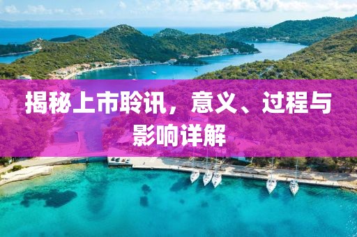 揭秘上市聆訊，意義、過程與影響詳解