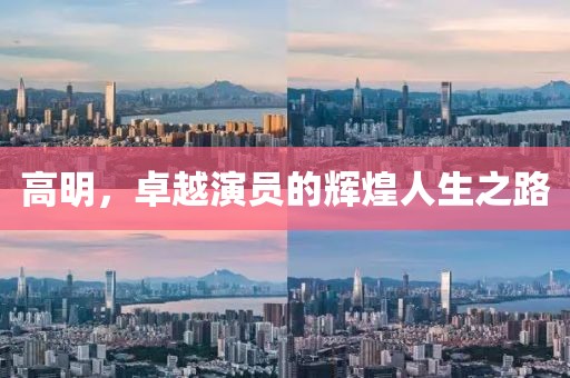 高明，卓越演員的輝煌人生之路