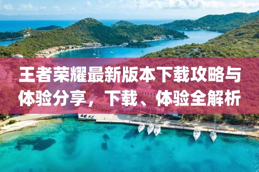 王者榮耀最新版本下載攻略與體驗(yàn)分享，下載、體驗(yàn)全解析