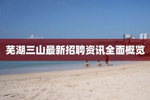 蕪湖三山最新招聘資訊全面概覽