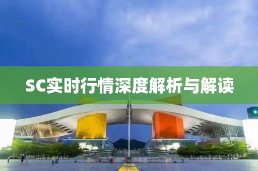 SC實時行情深度解析與解讀