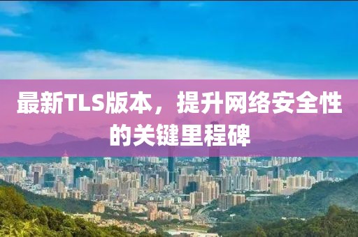 最新TLS版本，提升網(wǎng)絡(luò)安全性的關(guān)鍵里程碑
