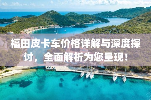 福田皮卡車價格詳解與深度探討，全面解析為您呈現(xiàn)！