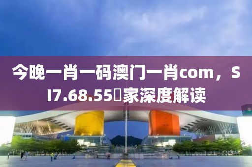 今晚一肖一碼澳門(mén)一肖com，SI7.68.55專家深度解讀
