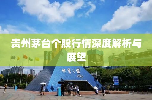 貴州茅臺個股行情深度解析與展望
