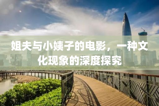 姐夫與小姨子的電影，一種文化現(xiàn)象的深度探究