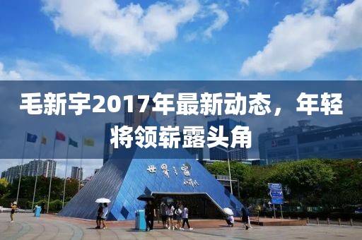 毛新宇2017年最新動態(tài)，年輕將領(lǐng)嶄露頭角