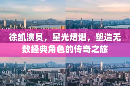 徐凱演員，星光熠熠，塑造無數(shù)經(jīng)典角色的傳奇之旅