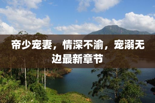 帝少寵妻，情深不渝，寵溺無邊最新章節(jié)