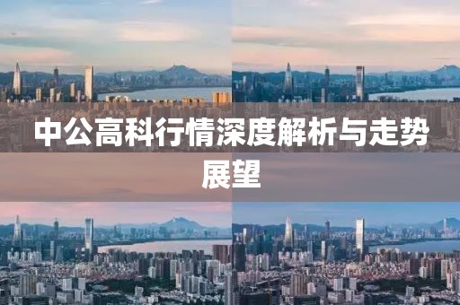 中公高科行情深度解析與走勢(shì)展望