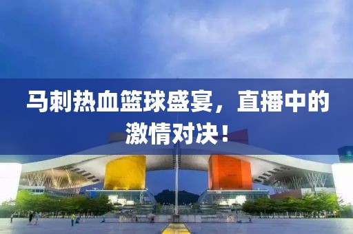 馬刺熱血籃球盛宴，直播中的激情對(duì)決！