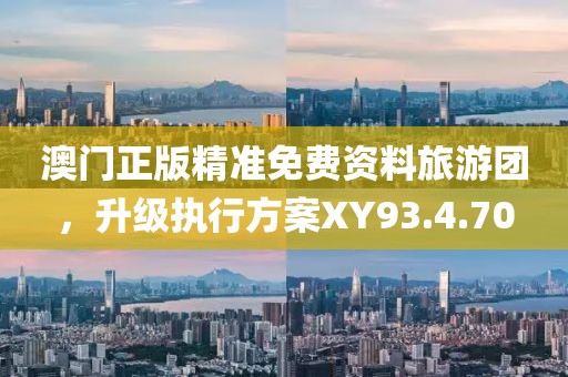 澳門正版精準免費資料旅游團，升級執(zhí)行方案XY93.4.70