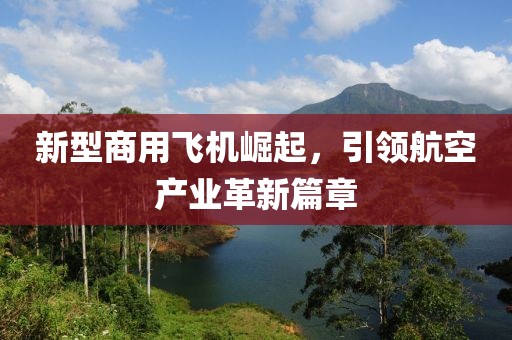新型商用飛機(jī)崛起，引領(lǐng)航空產(chǎn)業(yè)革新篇章