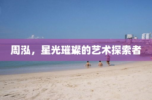 周泓，星光璀璨的藝術(shù)探索者