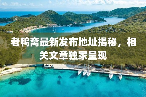 老鴨窩最新發(fā)布地址揭秘，相關(guān)文章獨(dú)家呈現(xiàn)