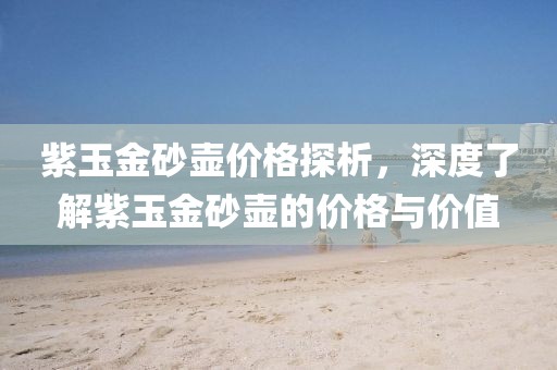 紫玉金砂壺價格探析，深度了解紫玉金砂壺的價格與價值