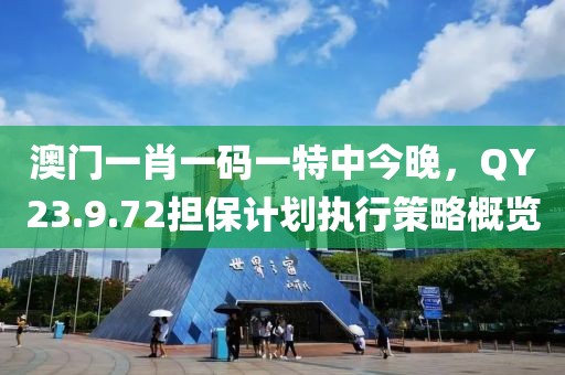 澳門一肖一碼一特中今晚，QY23.9.72擔保計劃執(zhí)行策略概覽