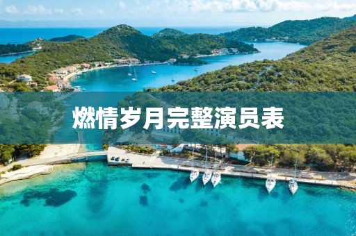 燃情歲月完整演員表