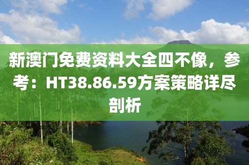 新澳門免費資料大全四不像，參考：HT38.86.59方案策略詳盡剖析