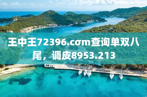 王中王72396.cσm查詢單雙八尾，調(diào)皮8953.213