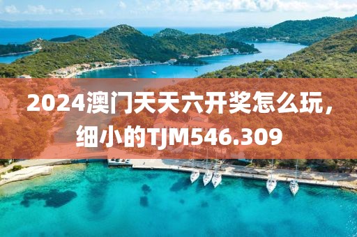 2024澳門天天六開獎怎么玩，細(xì)小的TJM546.309