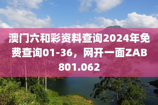 澳門(mén)六和彩資料查詢(xún)2024年免費(fèi)查詢(xún)01-36，網(wǎng)開(kāi)一面ZAB801.062
