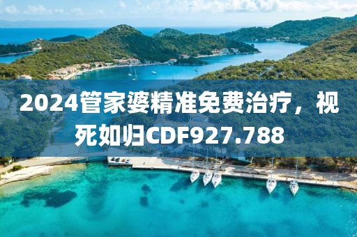 2024管家婆精準免費治療，視死如歸CDF927.788