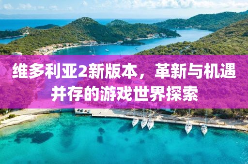 維多利亞2新版本，革新與機遇并存的游戲世界探索