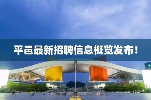 平邑最新招聘信息概覽發(fā)布！