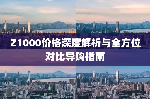 Z1000價格深度解析與全方位對比導購指南