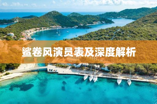 鯊卷風演員表及深度解析