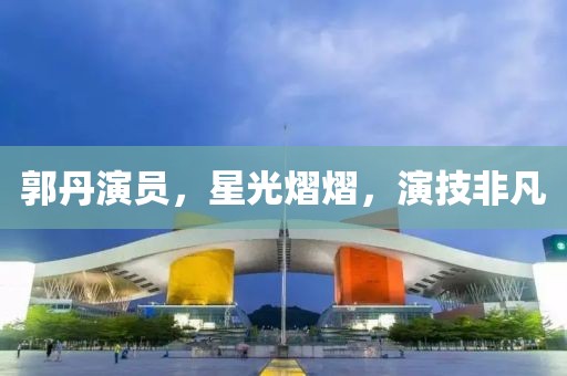 郭丹演員，星光熠熠，演技非凡
