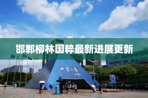邯鄲柳林國粹最新進(jìn)展更新