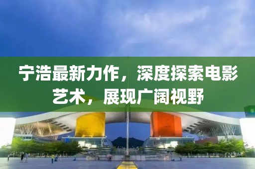 寧浩最新力作，深度探索電影藝術，展現(xiàn)廣闊視野
