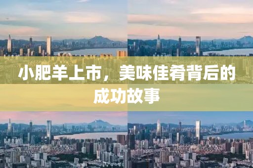 小肥羊上市，美味佳肴背后的成功故事
