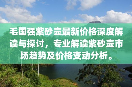 毛國強(qiáng)紫砂壺最新價格深度解讀與探討，專業(yè)解讀紫砂壺市場趨勢及價格變動分析。